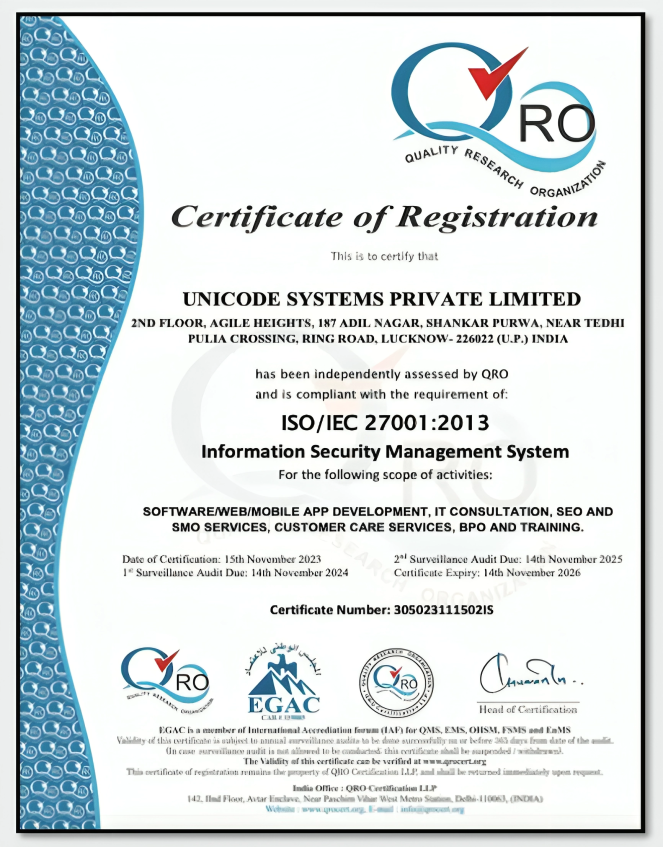 ISO/IEC 27001:2013